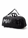 MANTO sports bag / backpack LOGOTYPE Blackout