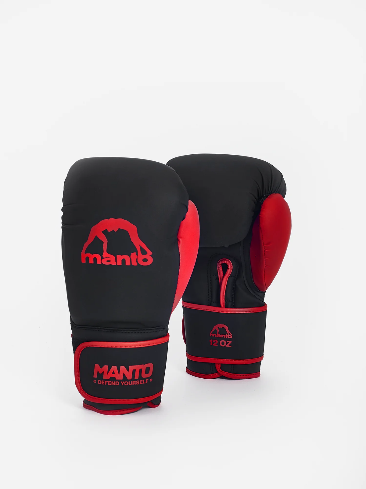 MANTO Boxing Gloves ESSENTIAL black-red