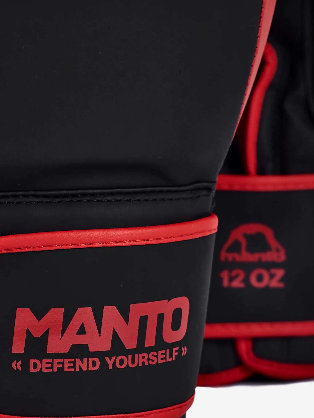 MANTO Boxing Gloves ESSENTIAL black-red