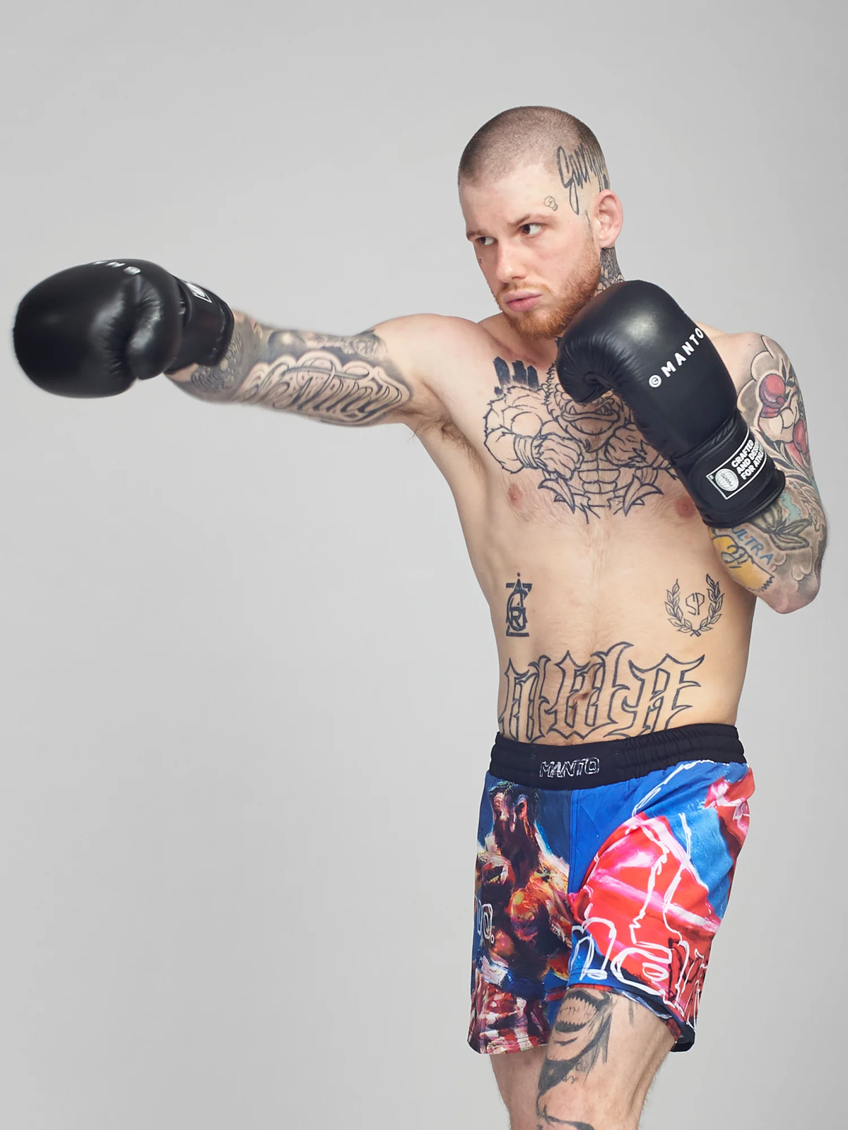 MANTO Boxing Gloves IMPACT+ black