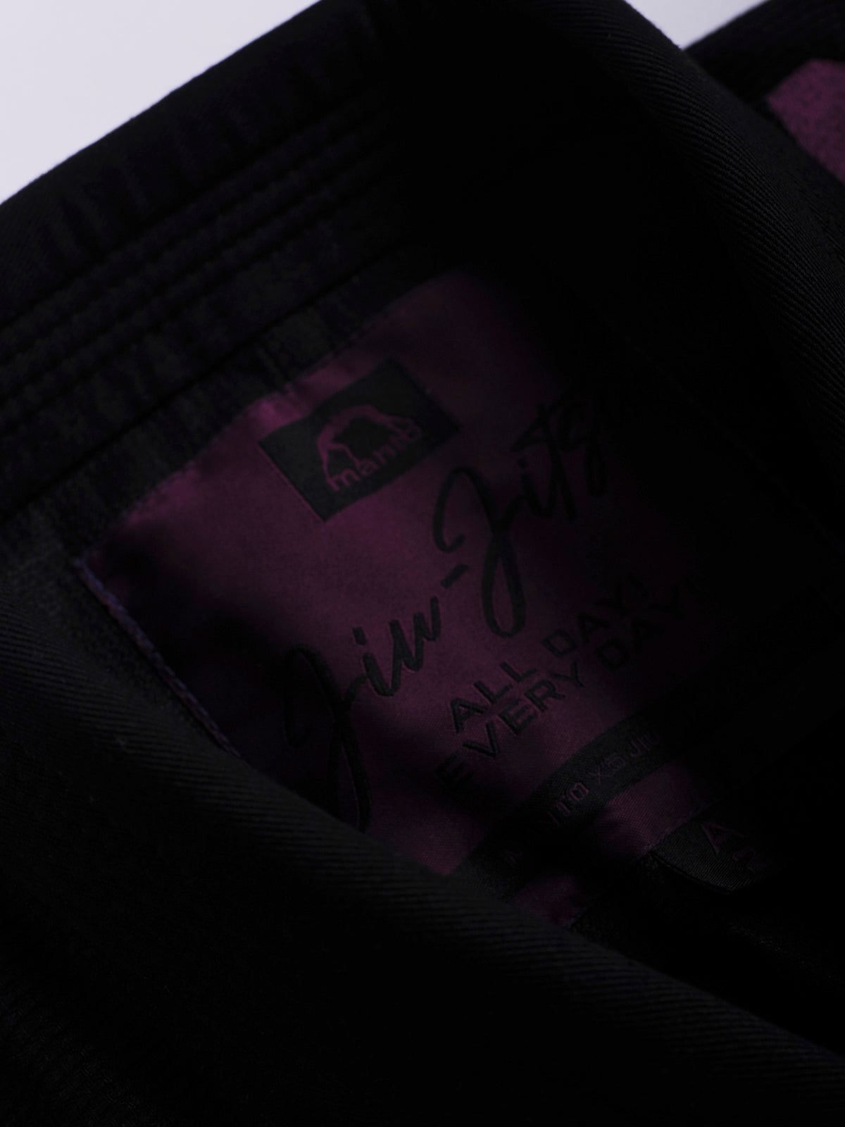 MANTO "X5" BJJ GI black - purple