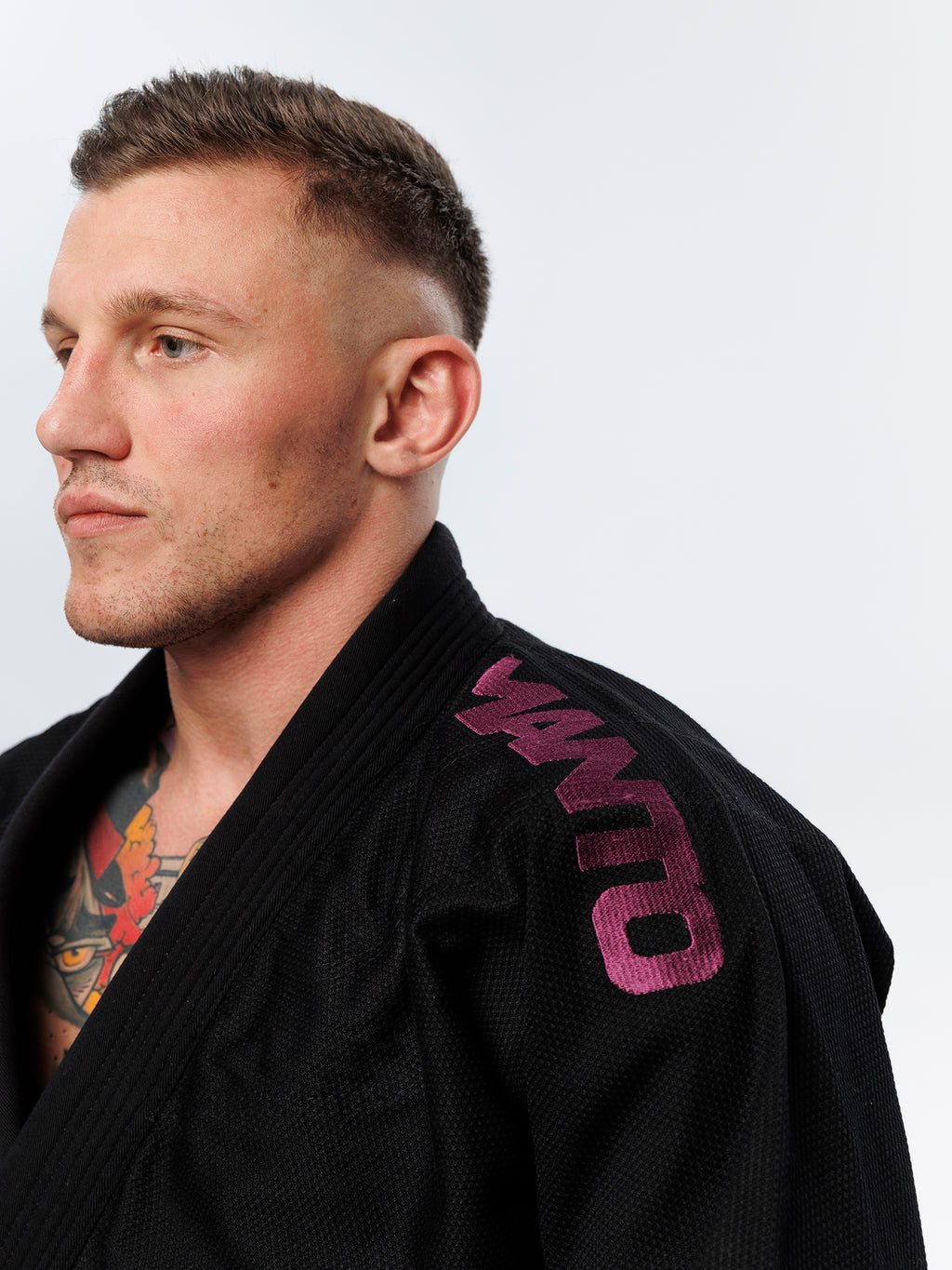 MANTO "X5" BJJ GI black - purple