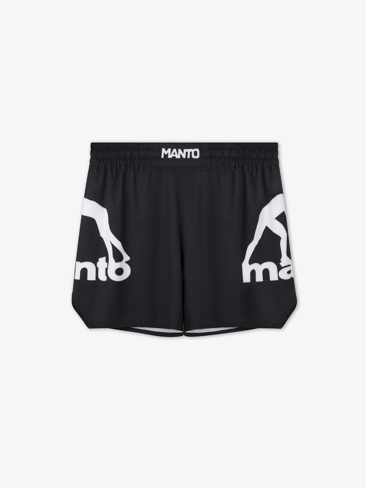 MANTO fight shorts LOGO DUAL black