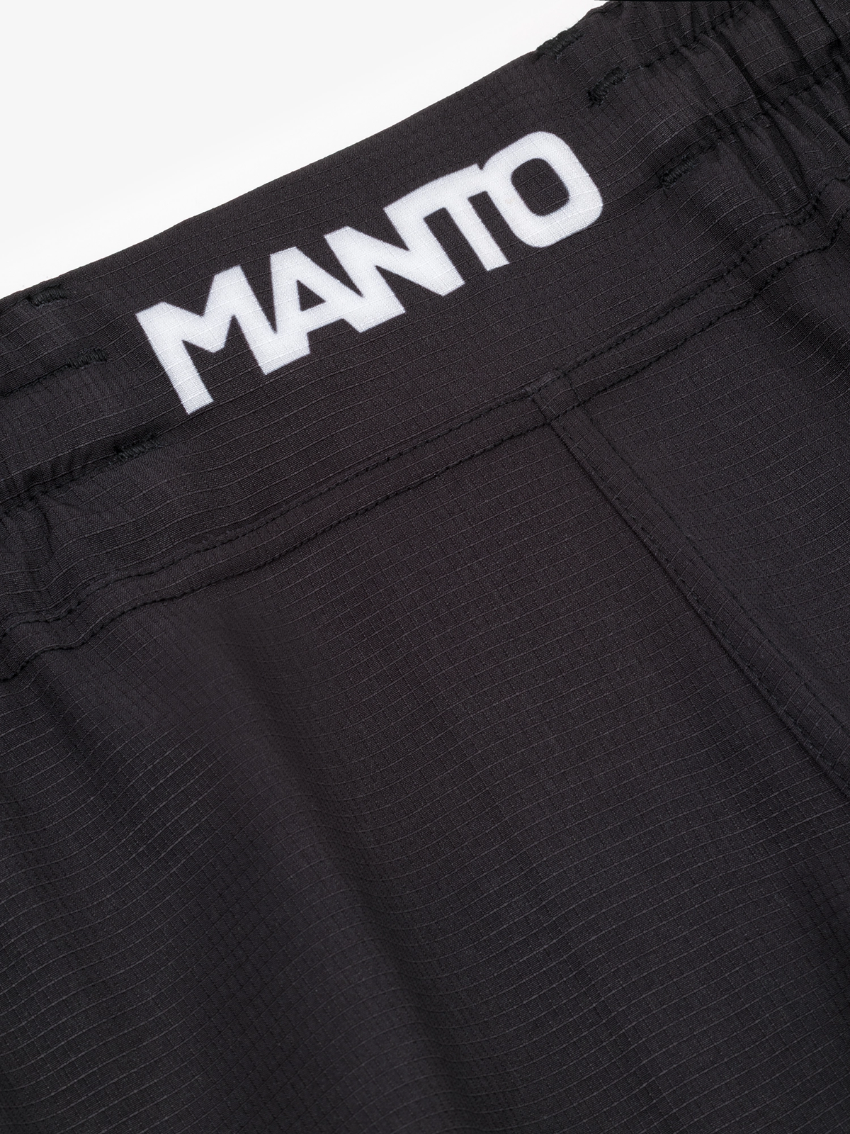 MANTO fight shorts LOGO DUAL black