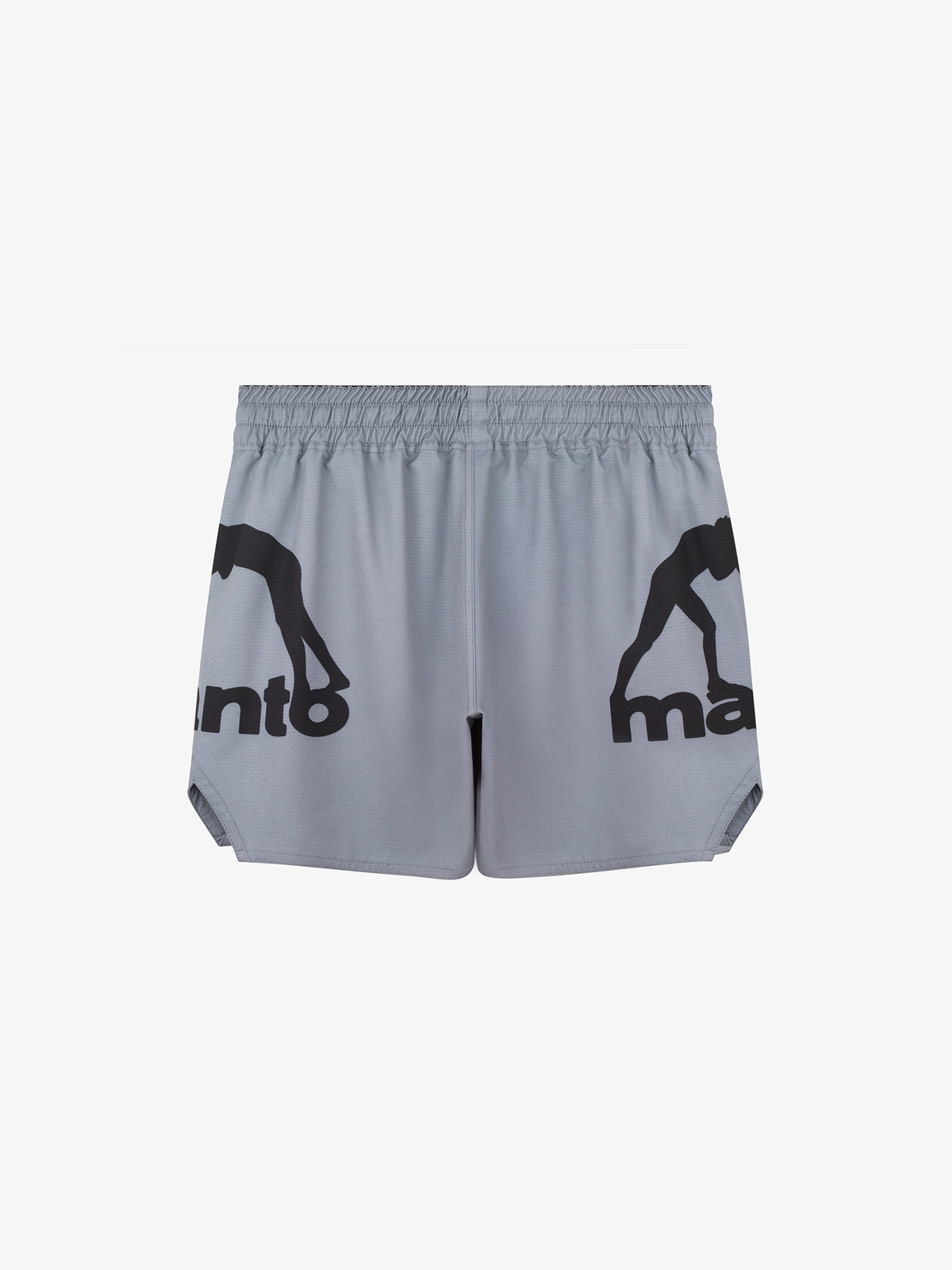 MANTO fight shorts LOGO DUAL black