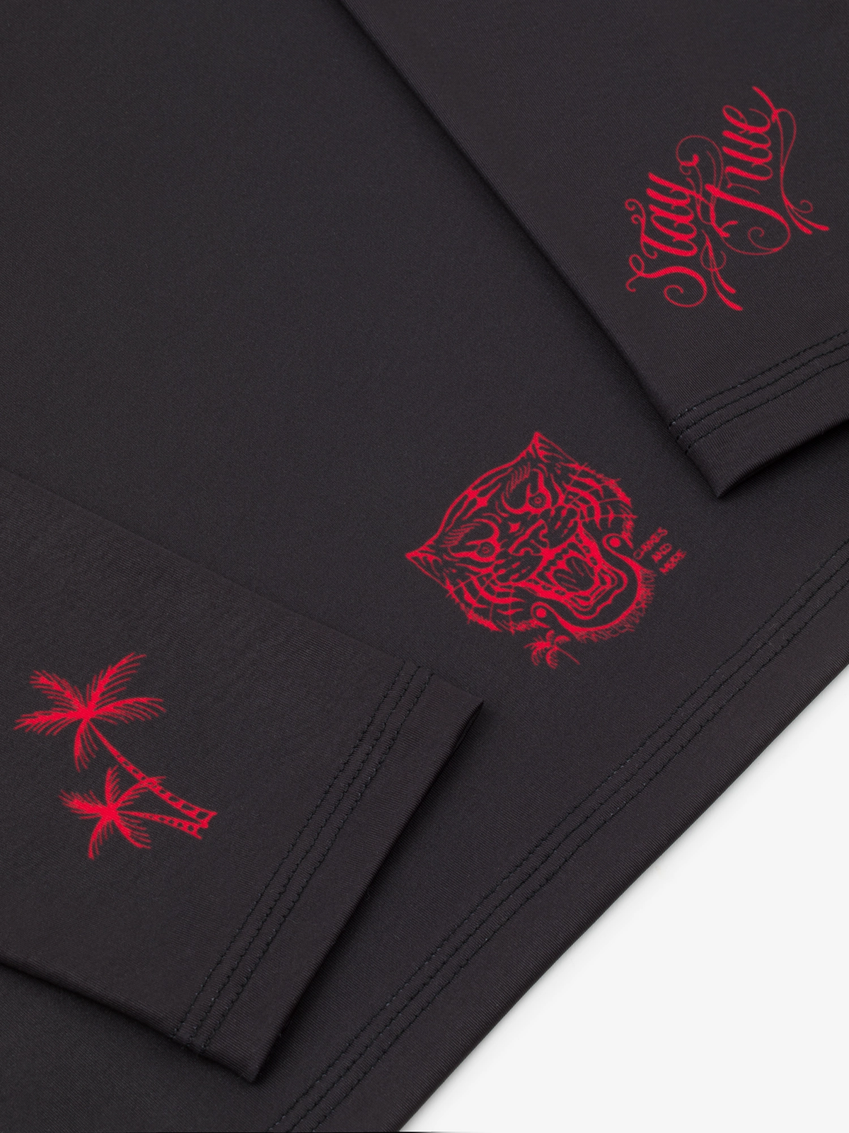 MANTO long sleeve rashguard MIKO black