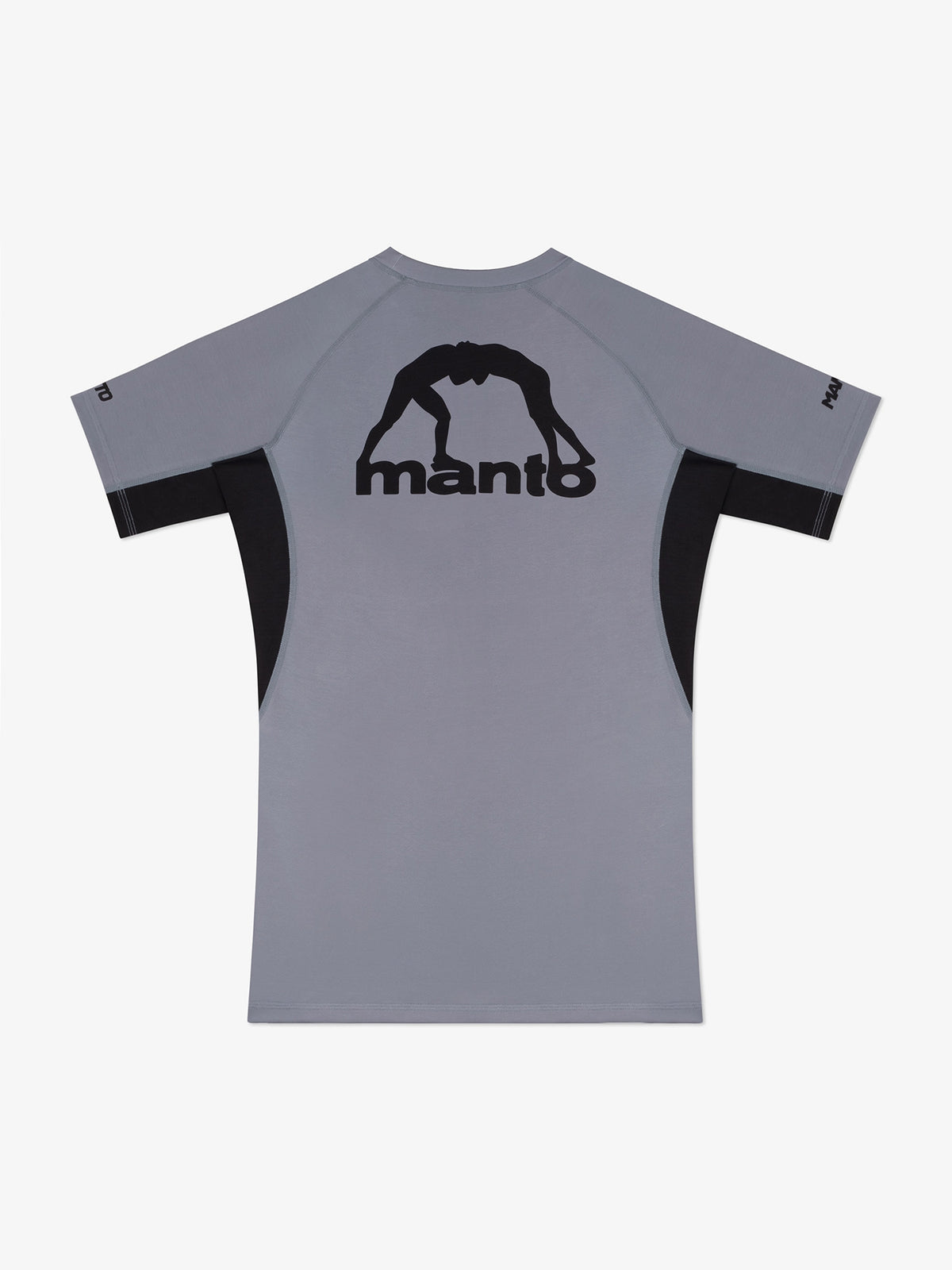 MANTO rashguard LOGO DUAL gray