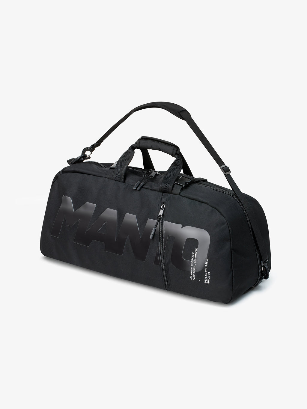 MANTO sports bag / backpack LOGOTYPE Blackout