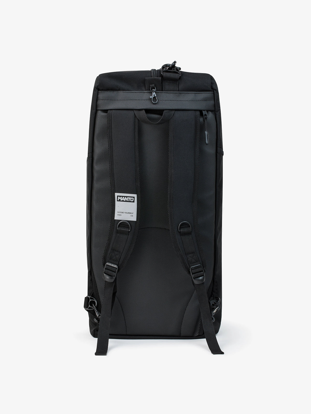 MANTO sports bag / backpack LOGOTYPE Blackout