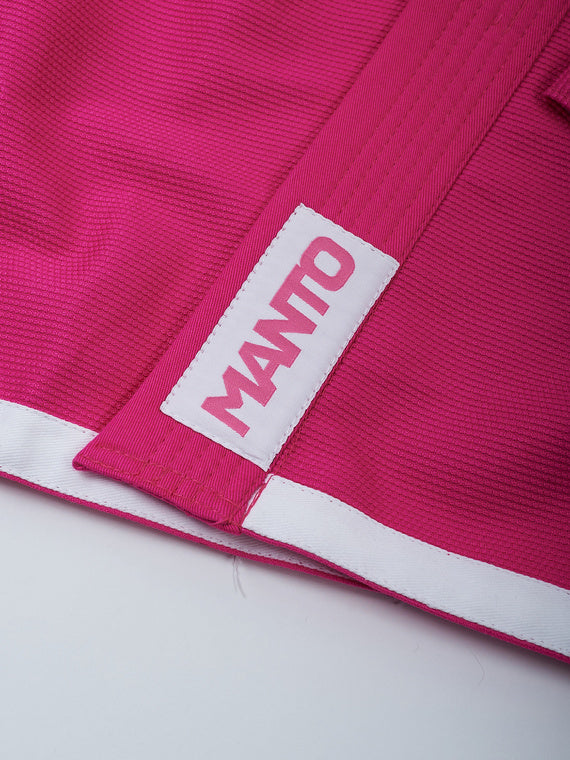MANTO "Junior 2.0" Juvenil BJJ Gi pink