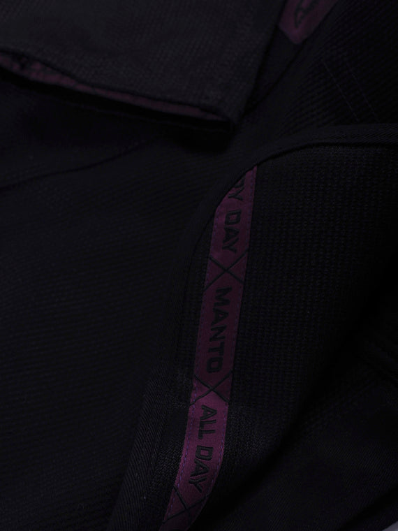 MANTO "X5" BJJ GI black - purple