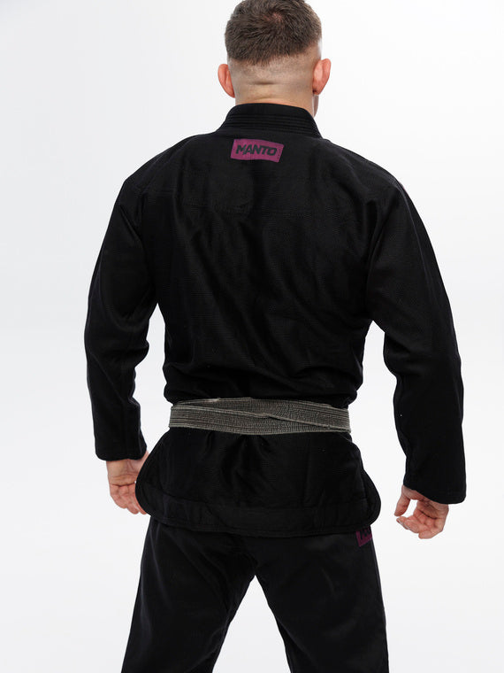MANTO "X5" BJJ GI black - purple