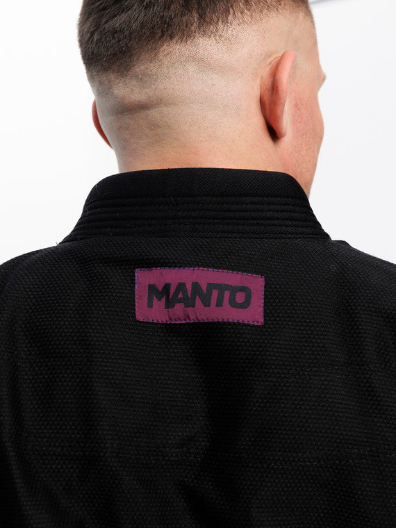 MANTO "X5" BJJ GI black - purple