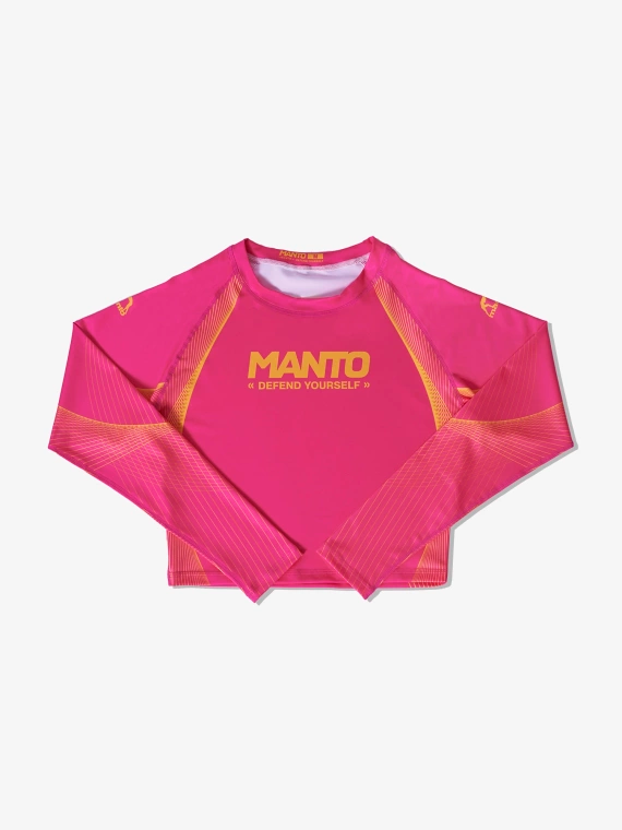MANTO rashguard DEFEND pink