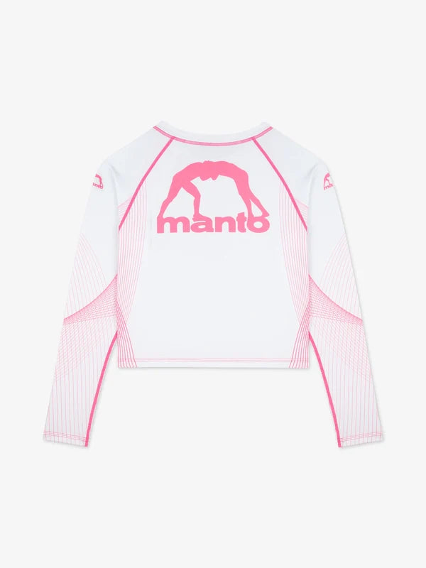 MANTO rashguard PEACEFUL VIOLENCE White